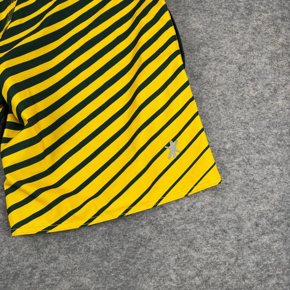 NFL Team Apparel Green Bay Packers Boardshorts Swim Shorts Yellow Mens 38